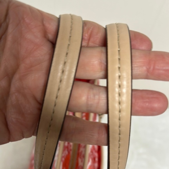 Coach Peyton Floral Print Zip Tote Coated Canvas Large F31342 Never Used - Picture 7 of 14